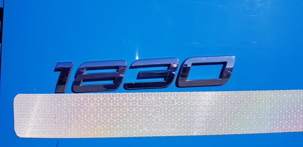 2018 Mercedes 1830 Actros , Sleeper Cab , Curtain Sider