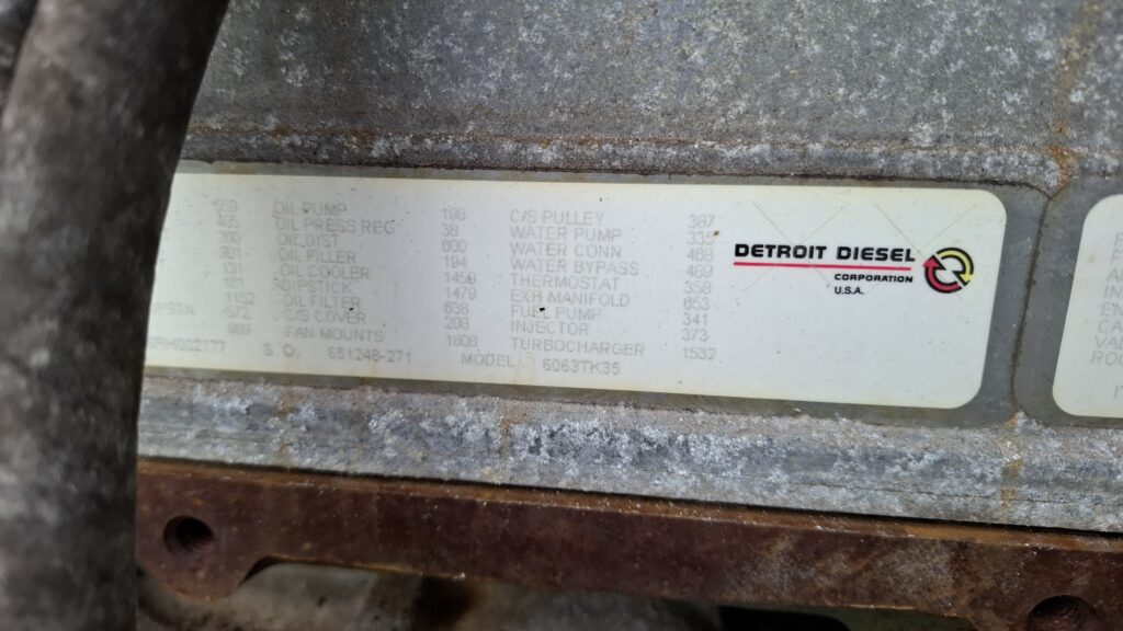 Diesel Generator 300 KVA , Detroit Diesel 6 Cylinder Engine , 475 HP