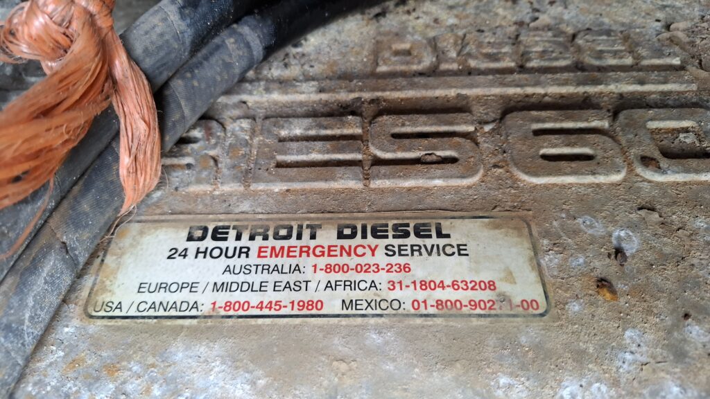 Diesel Generator 300 KVA , Detroit Diesel 6 Cylinder Engine , 475 HP