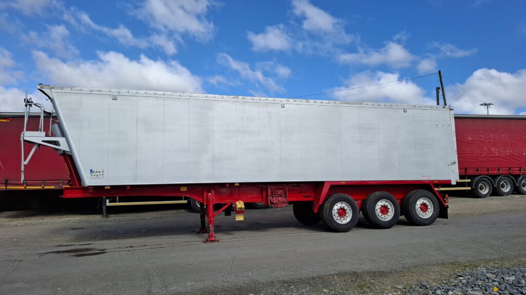 2008 Stas Tipping Trailer , 75 Cubic , On Board Weighter