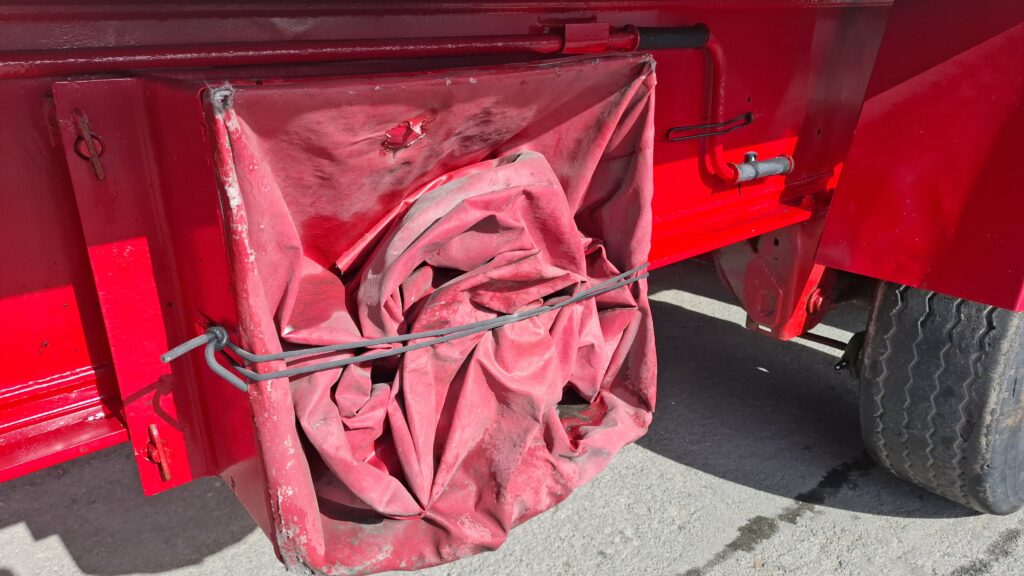 2008 Stas Tipping Trailer , 75 Cubic , On Board Weighter