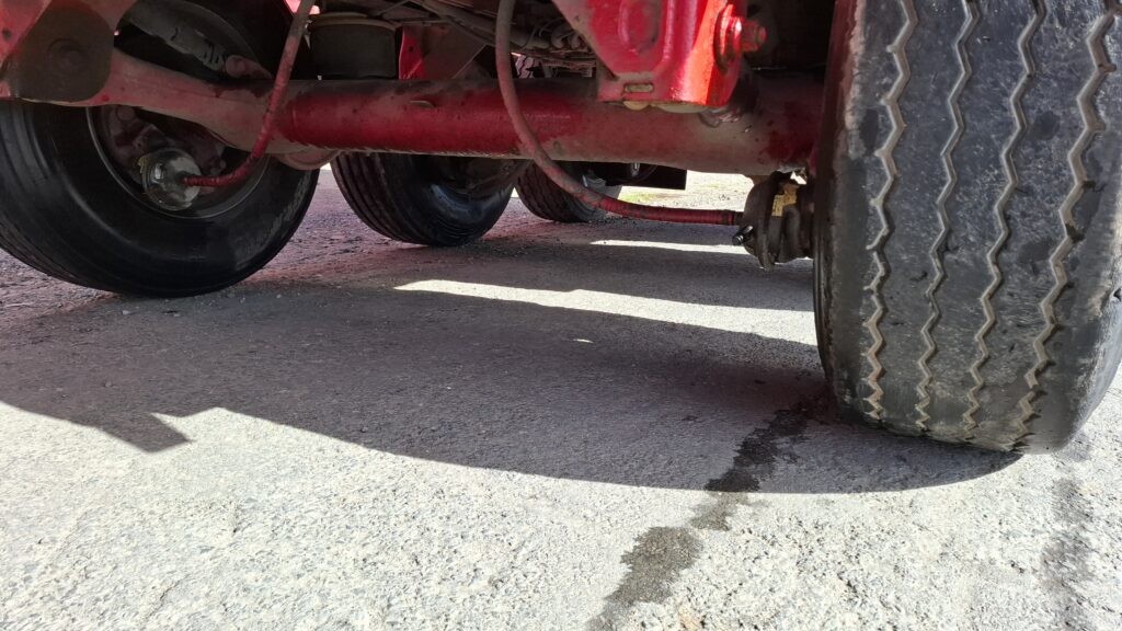 2008 Stas Tipping Trailer , 75 Cubic , On Board Weighter