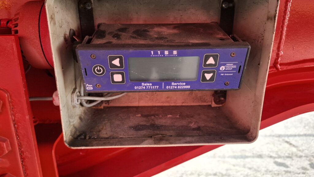 2008 Stas Tipping Trailer , 75 Cubic , On Board Weighter