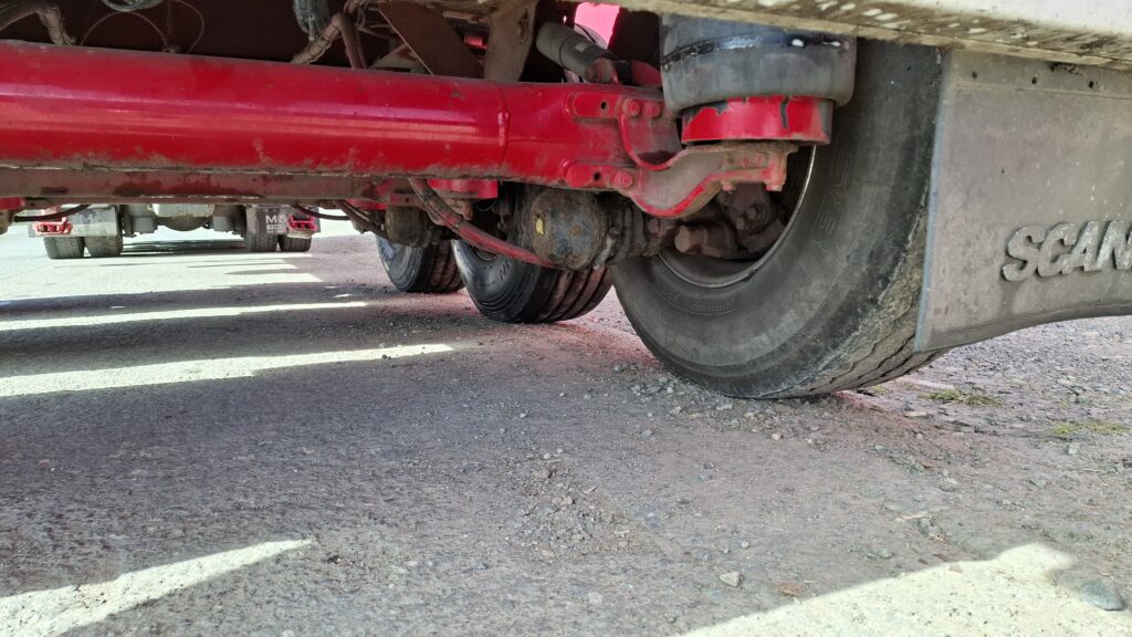 2008 Stas Tipping Trailer , 75 Cubic , On Board Weighter
