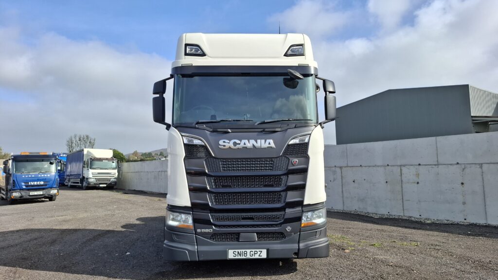 2018 Scania S580 , 6x2 Twin Wheel Tag Lift Axle