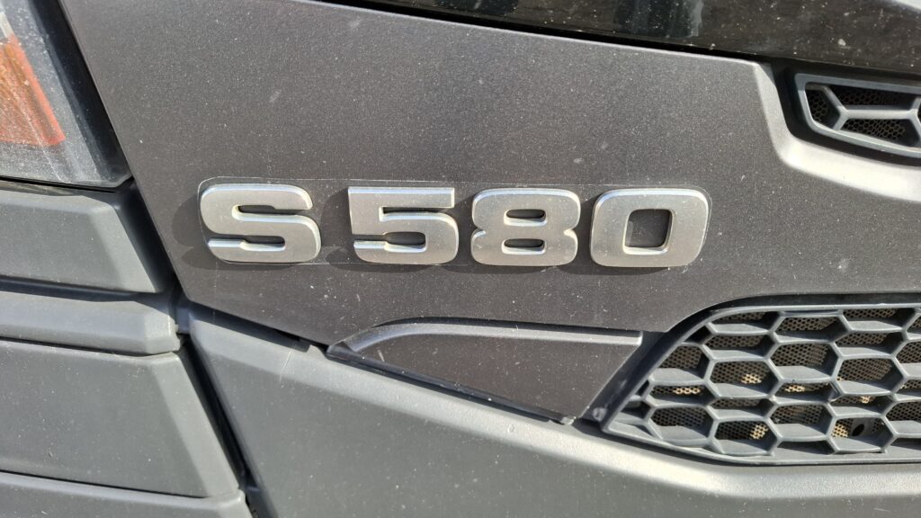2018 Scania S580 , 6x2 Twin Wheel Tag Lift Axle