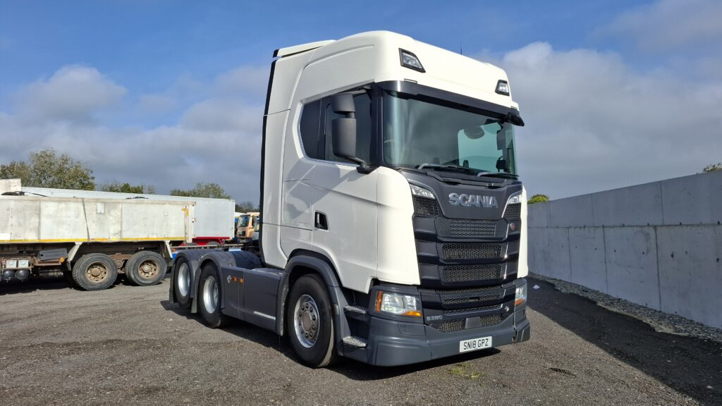 2018 Scania S580 , 6x2 Twin Wheel Tag Lift Axle