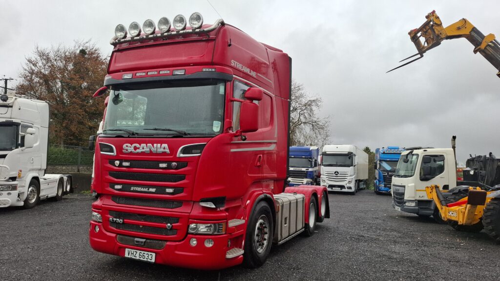2012 Scania R730 LHD 6x2 Topline Rearlift Twin wheel Tag ,