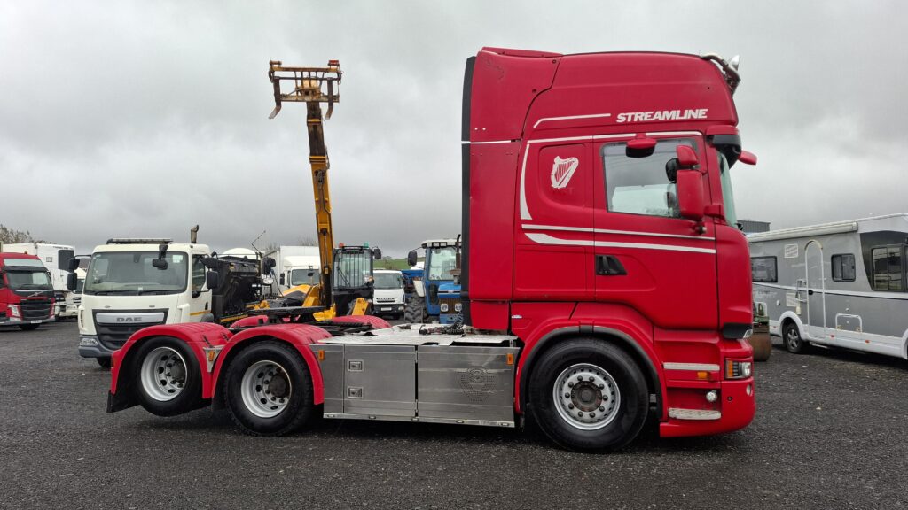 2012 Scania R730 LHD 6x2 Topline Rearlift Twin wheel Tag ,