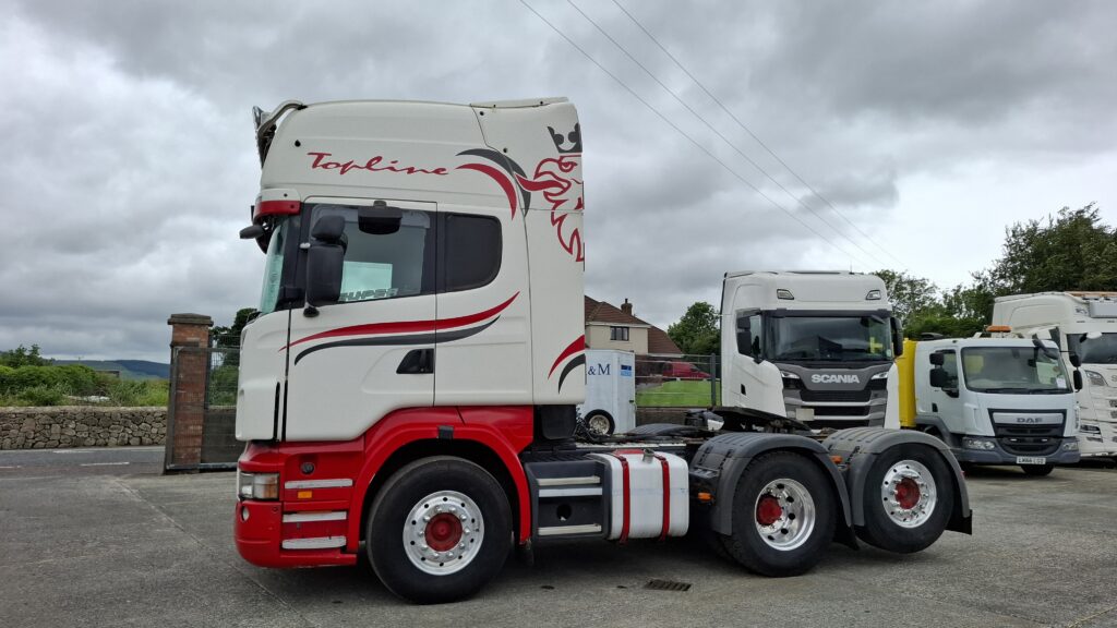 2009 Scania R480 Top Line , 6x2 ,Rear Lift Axle