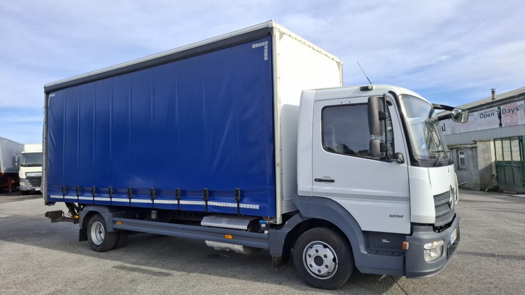 2018 Mercedes Atego 818 , Curtain Side , 4x2 , 7.5 Ton