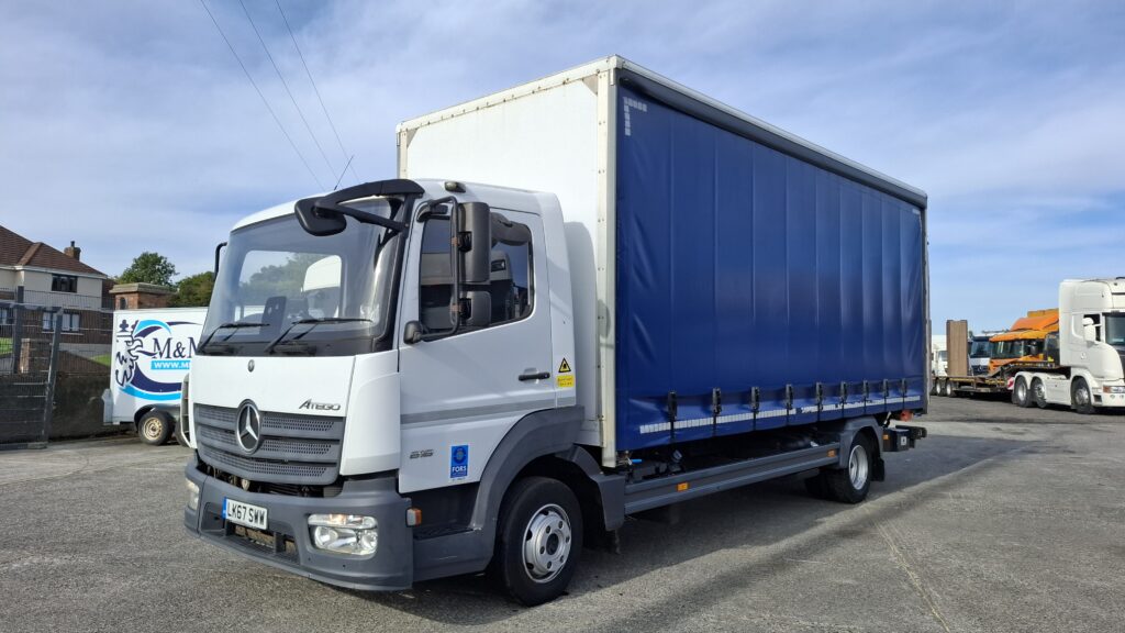 2018 Mercedes Atego 818 , Curtain Side , 4x2 , 7.5 Ton