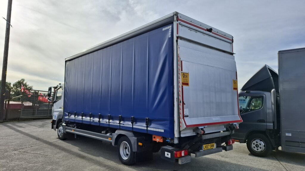 2018 Mercedes Atego 818 , Curtain Side , 4x2 , 7.5 Ton