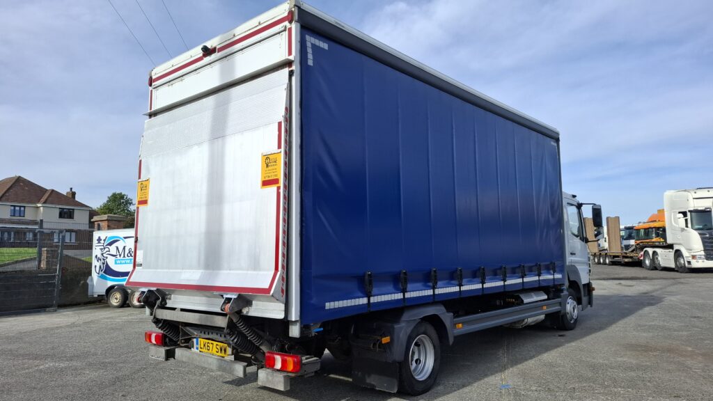 2018 Mercedes Atego 818 , Curtain Side , 4x2 , 7.5 Ton