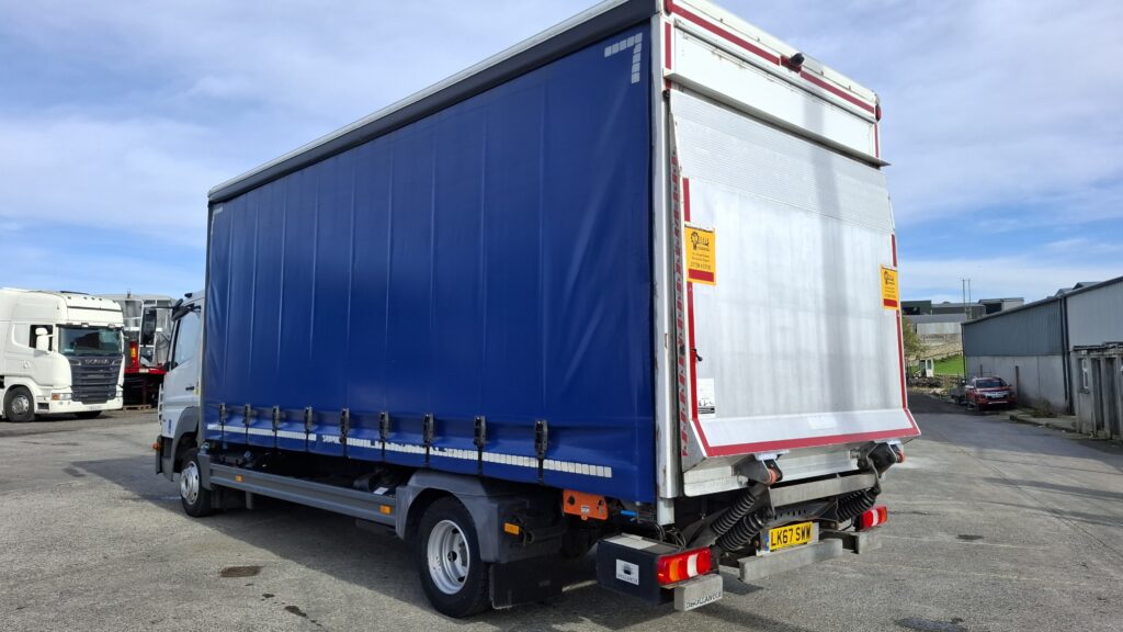 2018 Mercedes Atego 818 , Curtain Side , 4x2 , 7.5 Ton