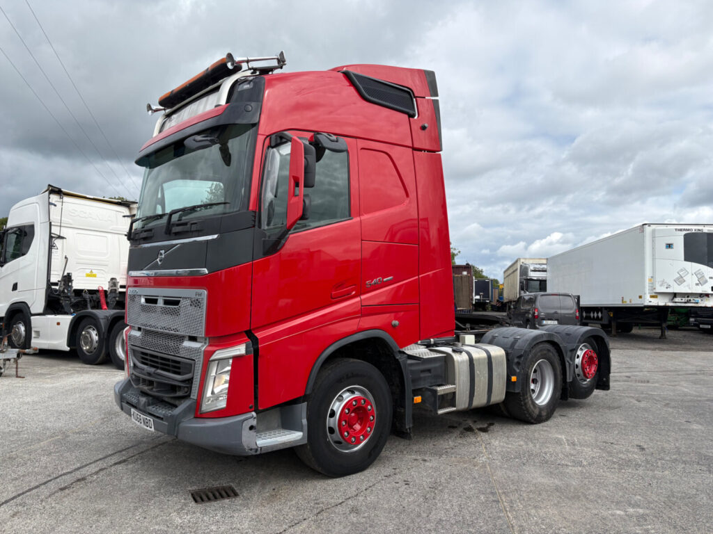 2018 Volvo FH 540 Globetrotter 6x2 Rearlift tag axle,