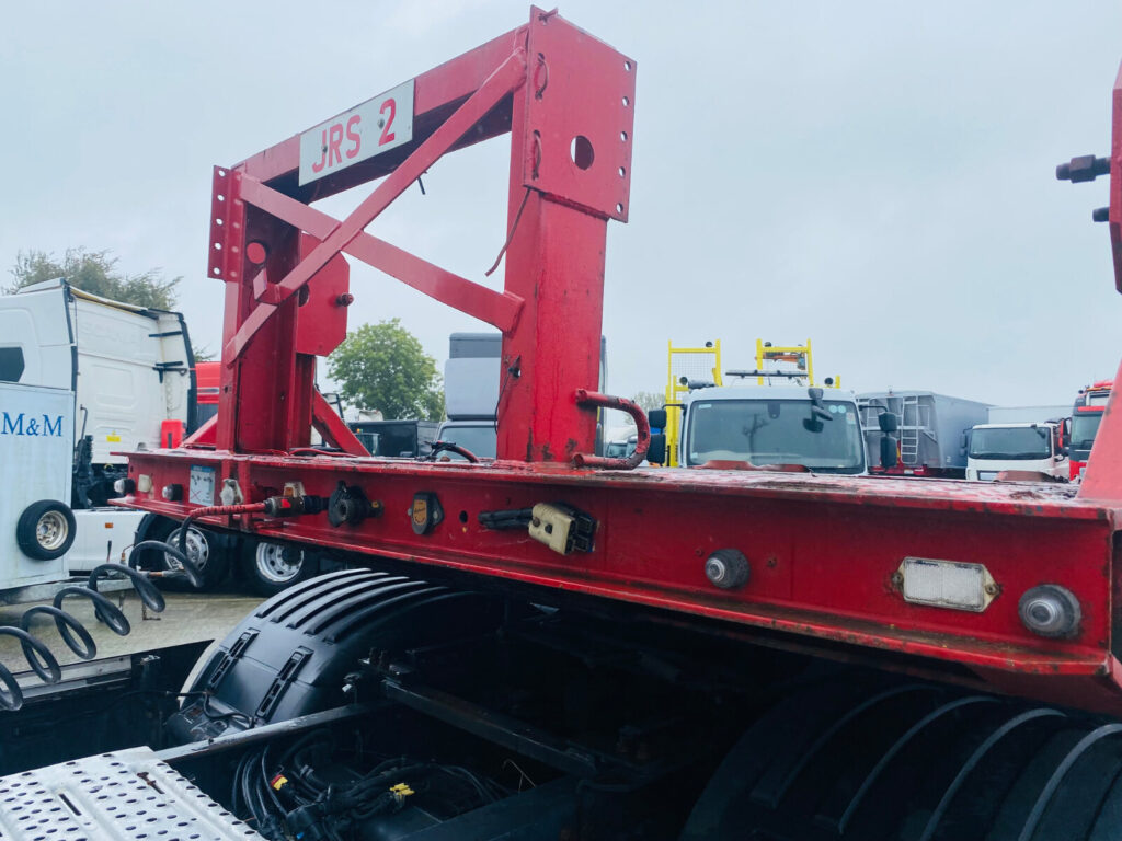 2004 Andover Lowloader outriggers, Rearlift axle,