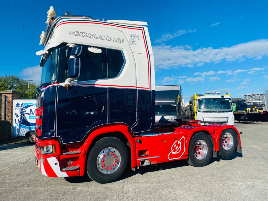 2017 Scania S730  6x2 Twin wheel Tag , Air front and back