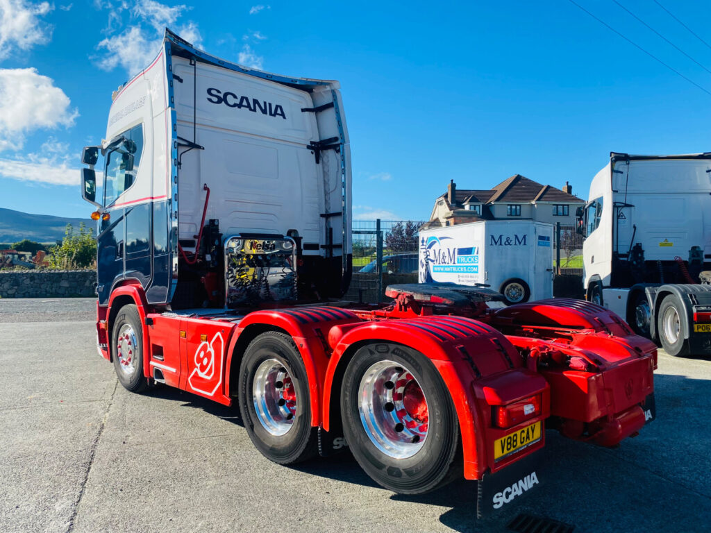 2017 Scania S730  6x2 Twin wheel Tag , Air front and back