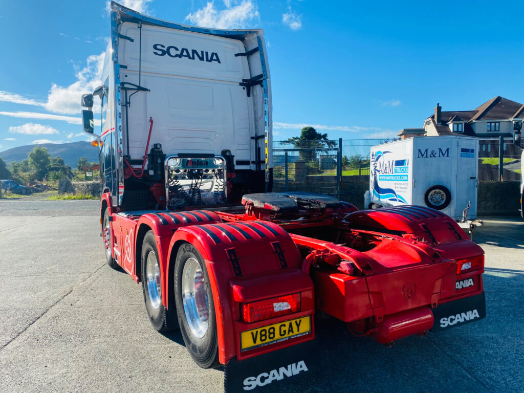 2017 Scania S730  6x2 Twin wheel Tag , Air front and back