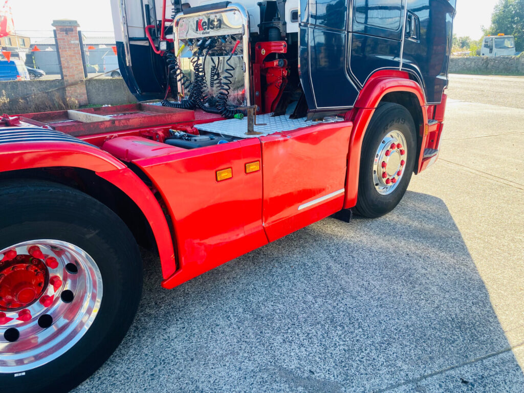 2017 Scania S730  6x2 Twin wheel Tag , Air front and back